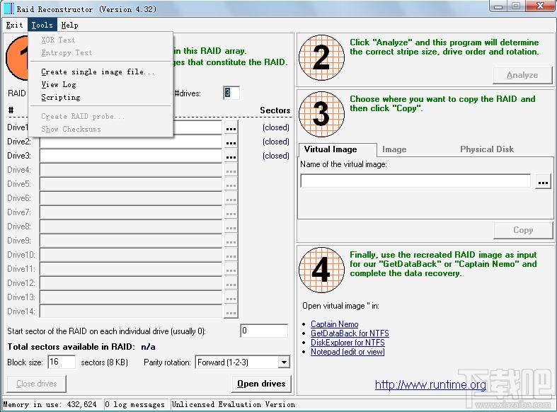 RAID Reconstructor,RAID Reconstructor下载,硬盘阵列数据恢复工具