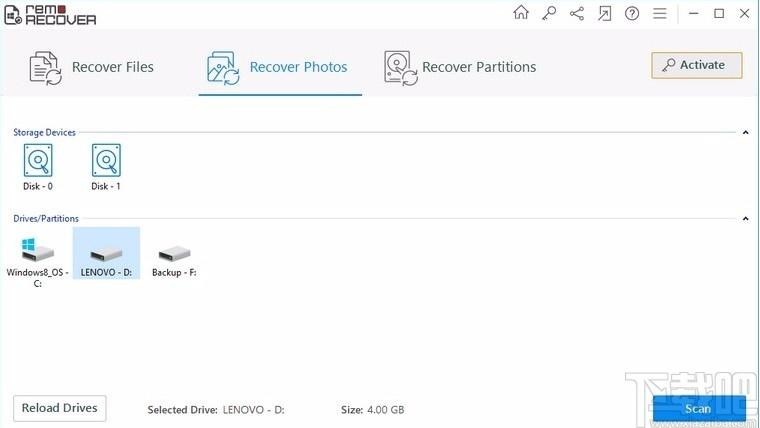 Remo Recover Windows下载,丢失数据恢复软件,丢失数据恢复