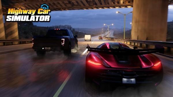 公路汽车模拟器小游戏(highway car simulator)下载,公路汽车模拟器,汽车游戏,竞速游戏
