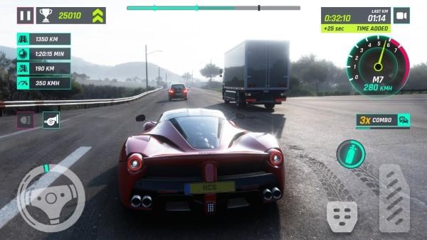 公路汽车模拟器小游戏(highway car simulator)下载,公路汽车模拟器,汽车游戏,竞速游戏